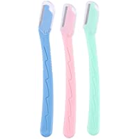 Los mejores  - Lurrose 3pcs Eyebrow Razor Eyebrow Shaver Eyebrow Shaper (color mezclado)